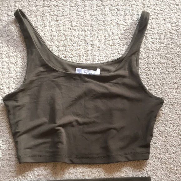 STUNNING Skirt & Top Set - Dark Green -XS - Like New - Picture 6 of 16